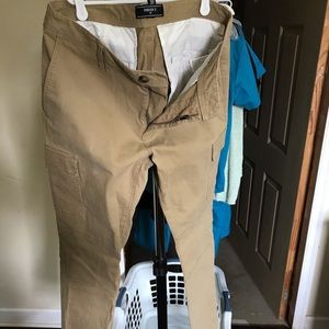 Mens Forever 21 Skinny Jeans Khaki 32